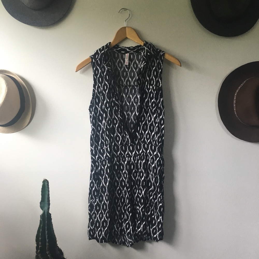 Xhilaration Aztec Romper